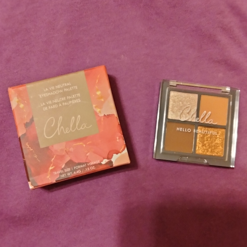 Chella Deluxe Sample Natural Eyeshadow Palette 💜5/$25 💓3/$15